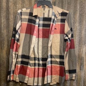 Burberry flannel